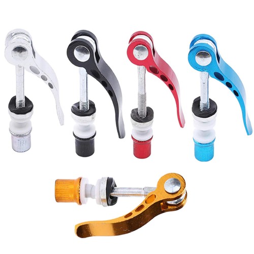 BIKE SEAT POST CLAMP 28.6MM 31.8 34.9MM QUICK RELEASE ALLOY FIXTURE BICYCLE MTB - Picture 8 of 29