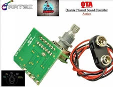 Artec QTA 5 Band Tone Selector On Board Circuit for Electric Guitar & Bass