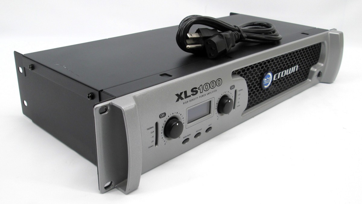 Crown XLS 1000 DriveCore Series High Density Power Amplifier #1808