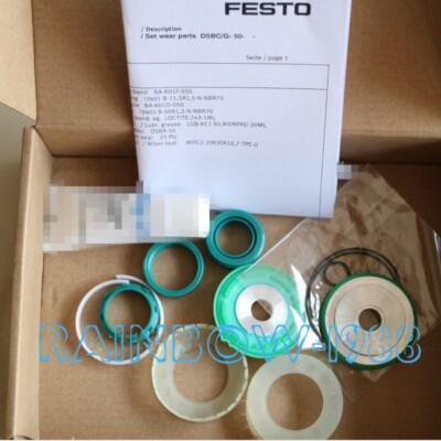 For FESTO cylinder repair kit DSBC-63-PPVA-N3 753091 (DSBC/G-63--753091 ...