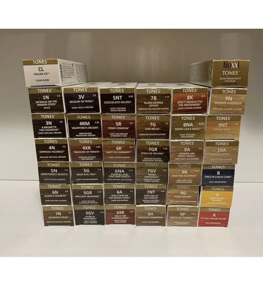 Aloxxi TONES 半永久染发剂 - 您可选!!  全新未拆封 — 第 3/4 张图片