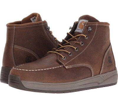 Carhartt CMX4023 Men's Soft Toe Breathable Leather Stitched Moc