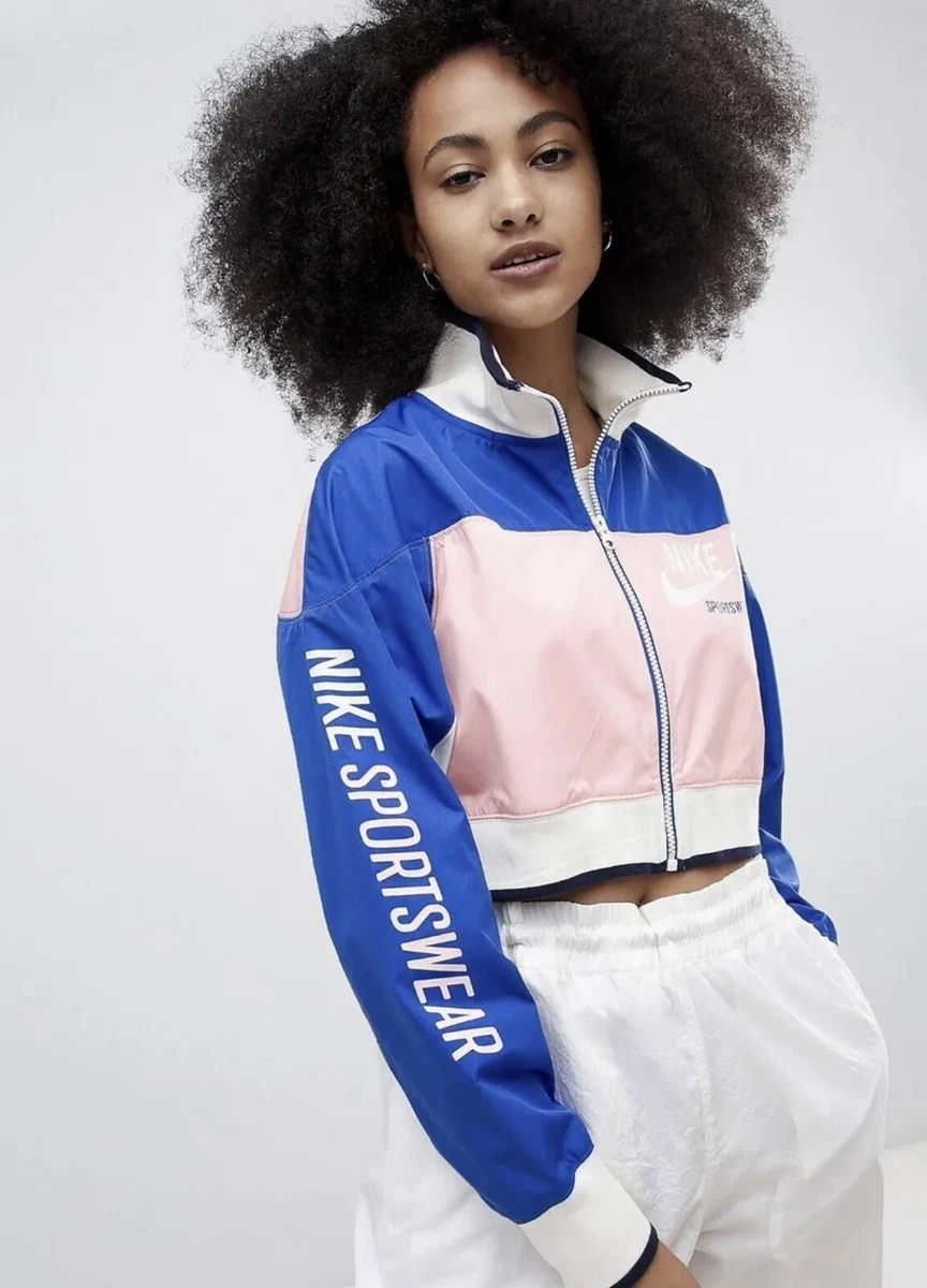 Nike sportswear shop cropped track jacket