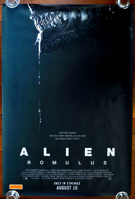 ALIEN Romulus Original 2024 Australian Advance One Sheet Movie Poster ...