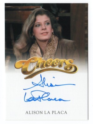 2025 Cheers Premier Edition Autograph Alison La Placa as Paula