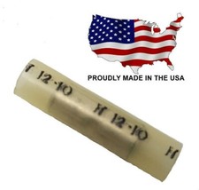 MVP 500 Yellow Nylon Butt Splice Connectors 10-12 AWG - Made in USA - TBS10N