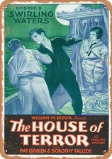 METAL SIGN - House of Terror (1928) 2 - Vintage Look