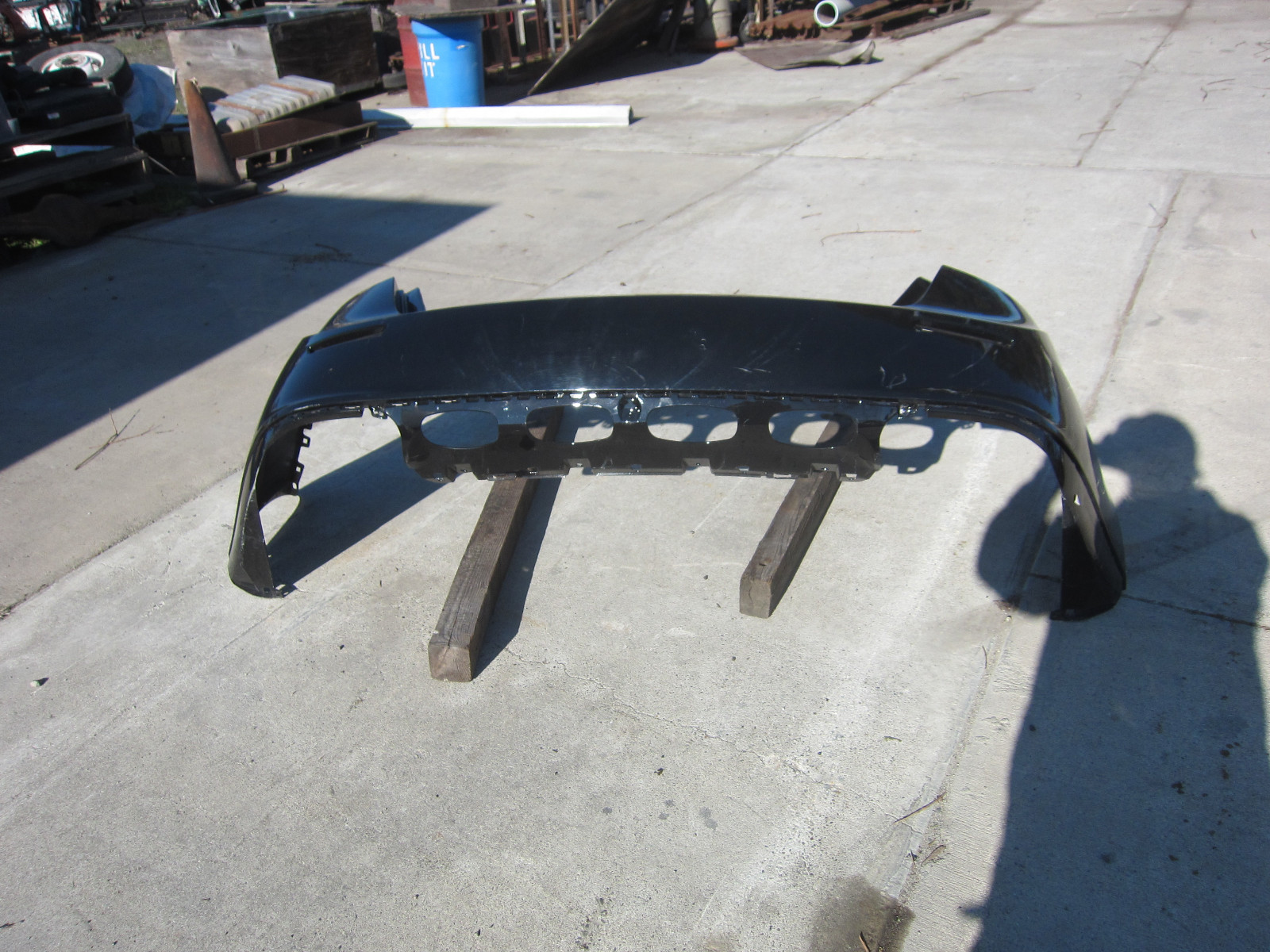 Maserati Ghibli - Rear Bumper Cover/ (Black)  -  P/N- 673004365
