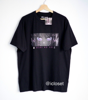 Oshi No Ko Ai Hoshino Uniqlo Graphic Short Sleeve Anime T Shirt