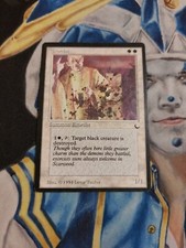 Exorcist MTG The Dark Rare White Creature Moderately Played x1 GG3