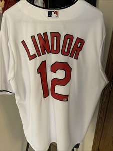 francisco lindor signed jersey