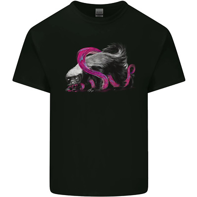 Honey Badger Herren Maglietta Tee Top