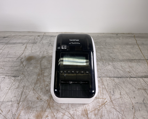 (LOT OF 2) BROTHER QL-820NWB THERMAL LABEL PRINTER - (W/AC ADAPTER) - (PARTS) - Picture 4 of 13