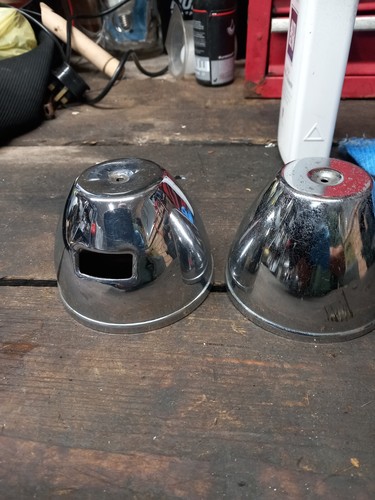 Kawasaki Kz 900/ 1000/650 Chrome Clock Covers - Picture 3 of 3