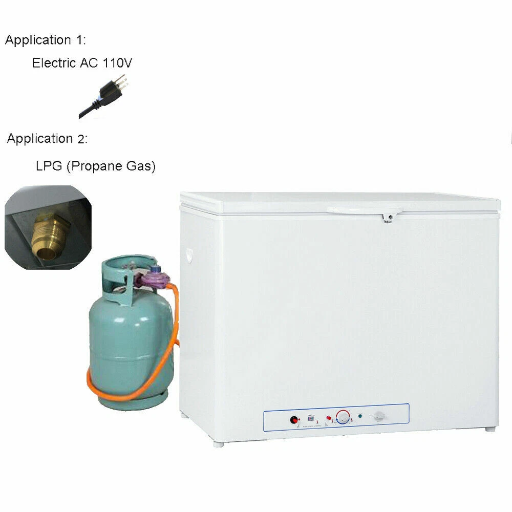 Gas freezer camping deals
