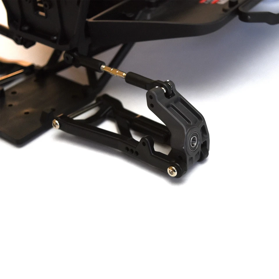 Chasis de conversión Traxxas Raptor Slash HD 2x2 negro pre-rodillo/deslizante rodante Foto 3 de 4