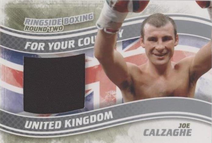 2011 Ringside Boxing Round 2 - For Your Country Joe Calzaghe #FYC-08 ...
