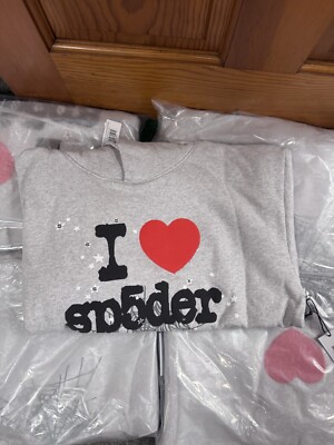 トップス I love sp5der Sp5der Souvenir “I Love Sp5der”/“I Heart Sp5der” Size L 2024