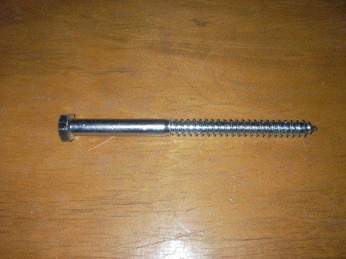 Lot of 25: NEW Hillman Lag Screws/Bolts. 1/2" x 7" Steel Hex Head, # 230146 - Picture 3 of 4