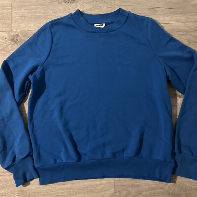 Blue Noisy May Pullover Pulli Rundhals Gr. XS 4-6-8 Track Top Freizeit Lounge