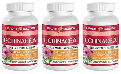 Functions As A Laxative Capsules - Echinacea 400mg - Echinacea Tincture 3B