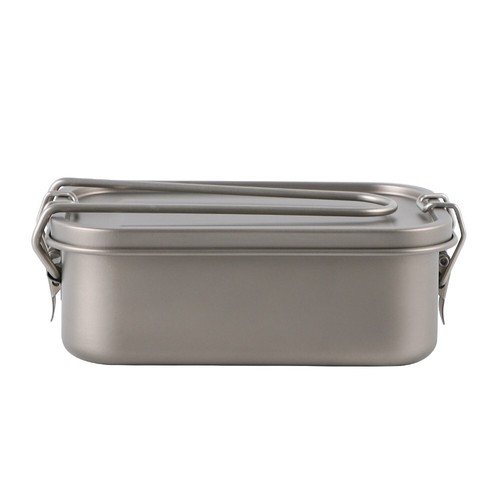 Pure Titanium Bento Dinner Box Leak-Proof Lunch Box Containers for Camping Home - Afbeelding 15 van 17