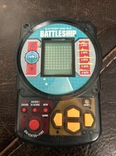 Vintage 1995 Milton Bradley Electronic Hand-held BATTLESHIP Game Tested Working