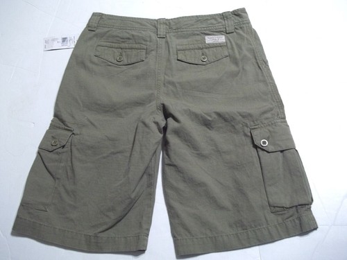 NEW POLO Ralph Lauren sz 20 boys youth olive green military chino cargo shorts - Picture 2 of 2