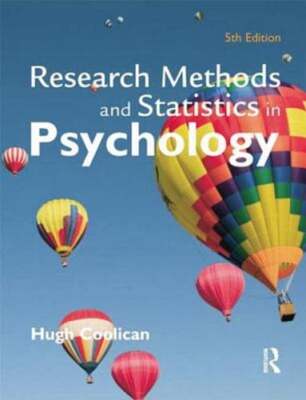 Research Methods and Statistics in Psychology by Coolican: New