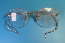 Vintage B L Bausch  Lomb 12K GF Rimless Eyeglasses Frame Parts Repair