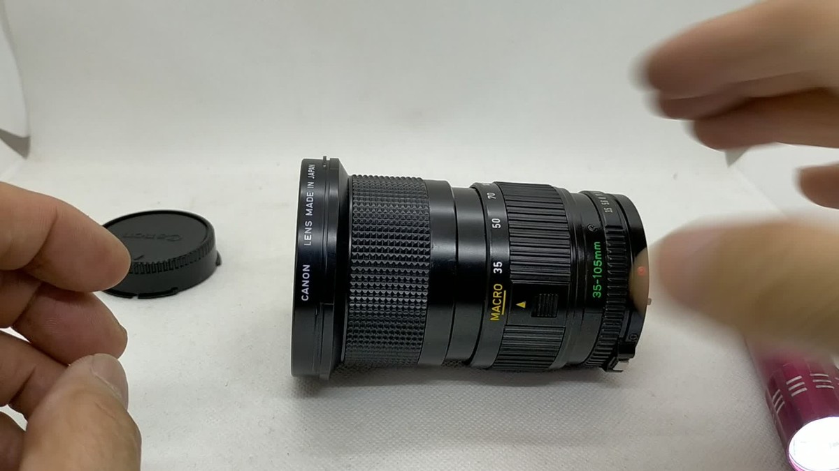 Exc+5] Canon New FD NFD 35-105mm f3.5 MF Zoom Lens For AE-1