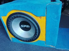 Subwoofer spl 1000w