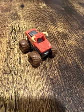Spin Master Monster Jam Mini Orange El Toro Loco Micro Truck Brown Tires