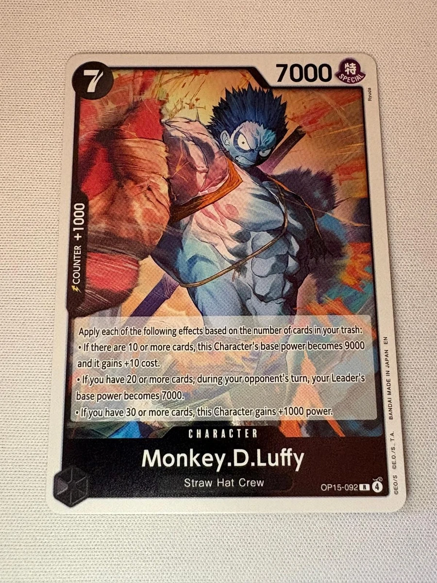 Monkey.D.Luffy OP15-092 Adventure on Kami's Island for sale | eBay