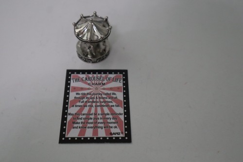 GG1 THE CAROUSEL OF LIFE Pocket charm miniature figurine Ganz journey horse - Picture 5 of 14