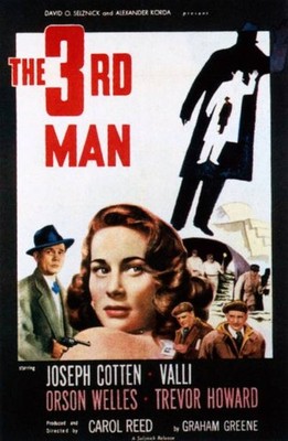 Historic The Third Man 1949 Movie Advertising Poster
