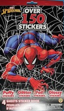 Marvel Spider-Man Collectible Sticker Book 150 Sticker Assortment