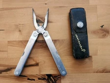 Original LEATHERMAN PST w/ Leather Belt Hip Sheath - Great Cond. - C87