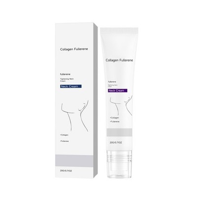 Magic Collagen Fullerene Neck Cream Roller Design for Firming Wrinkle Tightening