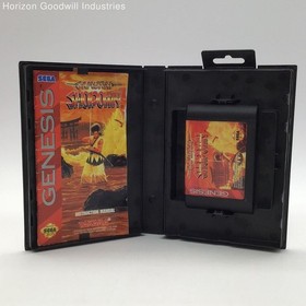 1994 Samurai Shodown CIB Game for Sega Genesis Untested (G)