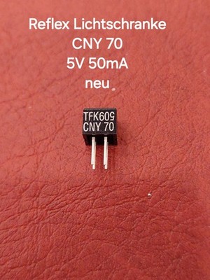 CNY70 Reflex-Lichtschranke 5V 50mA 2 Stück