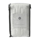 Hotel Collection Chain Link EURO Sham Set WHITE  - NEW