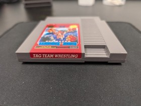 Tag Team Wrestling [5-Screw] (Nintendo NES, 1986) Game Only | Tested | Authentic
