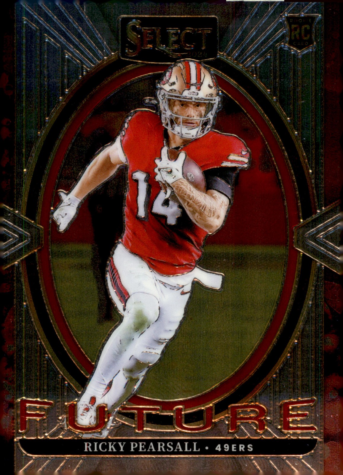 2024 Panini Select #21 Ricky Pearsall Select Future Rookie
