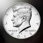 2015-P Clad Gem BU Kennedy Half Dollar Coin From OBR FAST SHIPPING