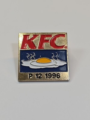 KFC Kentucky Fried Chicken Lapel Pin P 12 1996 Fried Egg