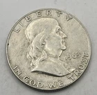 1963-D Franklin Half Dollar 90% Silver US Coin