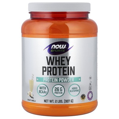 NOW Foods, Sports, Molkenproteinpulver, cremige Vanille, 907 g