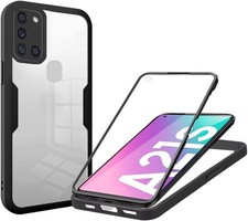360° Full Body Shockproof Case For Samsung Galaxy A21S Built-in Screen Protector