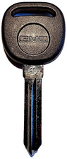 New Uncut Gmc Transponder Chip Circle Ignition Key B111-pt W Gmc Logo 692932